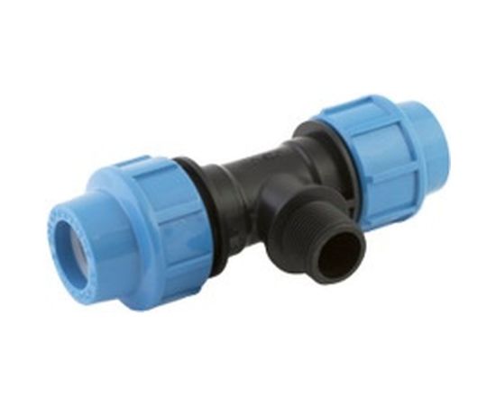 Тройник с наружной трубной резьбой (25 x 3/4"x 25) Джилекс 9435 