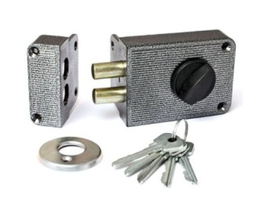 Накладной замок ЗЕНИТ Зенит-ЗН-1-3 серебро 17769 