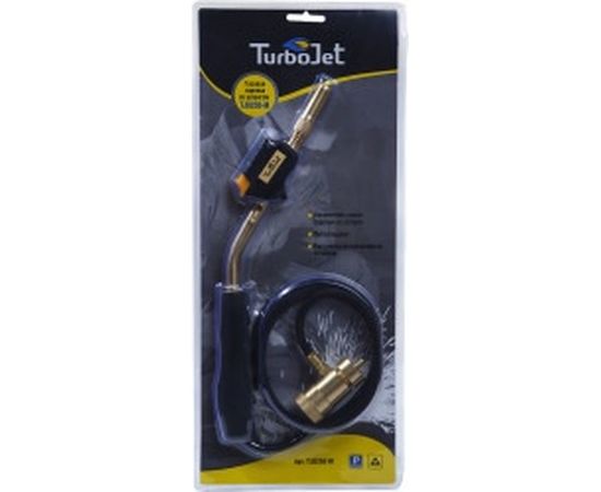 Горелка с пьезоподжигом и шлангом Turbojet TJ8250-M – изображение 2