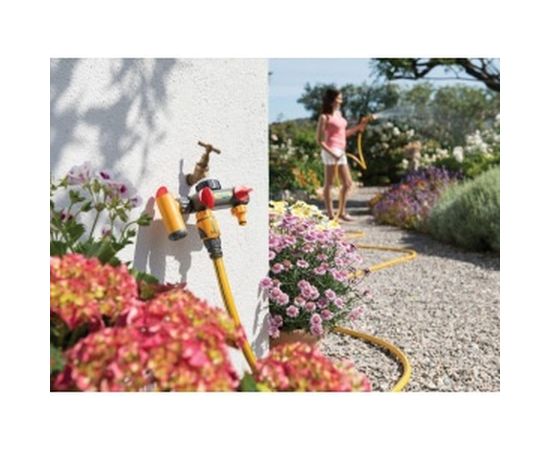 Разделитель потоков 2х канальный с краном Flow Max Hozelock 22503600 – изображение 2