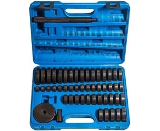 Набор оправок для запрессовки подшипников, сальников и втулок VERTUL 51 пр. VR50167 – изображение 2