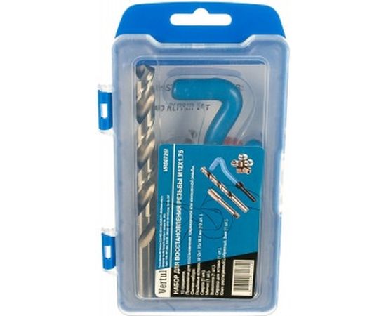 Набор для восстановления резьбы VERTUL M12 1.75 VR50725I – изображение 2