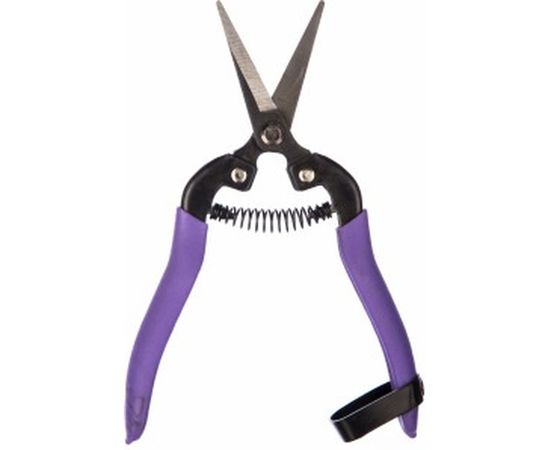 Цветочный секатор 180 мм, пружина спирал.типа, тефлон.покр, прямые режущие губки PALISAD 60554 – изображение 2