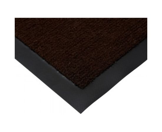 Влаговпитывающий коврик VORTEX ребристый TRIP 90х120 см, коричневый 24197 – изображение 2