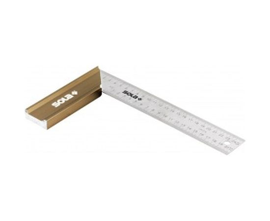 Столярный угольник (алюминий 250х145 мм) SOLA SRB 250 56012101 – изображение 2