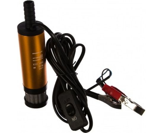 Насос для перекачки топлива АвтоDело 15л/мин фильтр 12 В диаметр 38 мм 42082 14756 – изображение 2