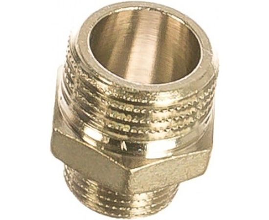 Переходной никелированный ниппель STOUT НН 1/2X3/8 RG008Q0OCNNV5J – изображение 2