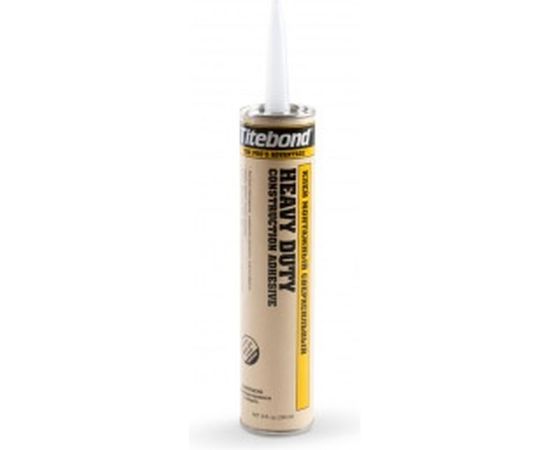 Сверхсильный монтажный клей Titebond Heavy Duty желтый картридж 5261 – изображение 3