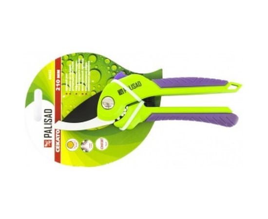 Секатор 210 мм, с прямым резом, шестерен.привод, 2-компонентные ручки PALISAD 60532 – изображение 3