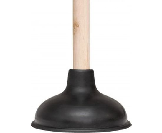 Вантуз для удаления засоров, чаша 15,2 см., деревянная ручка 48 см КРОКОЧИСТ Классик 51240-2 – изображение 3