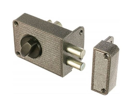 Накладной замок ЗЕНИТ Зенит-ЗН-1-3 серебро 17769 – изображение 3