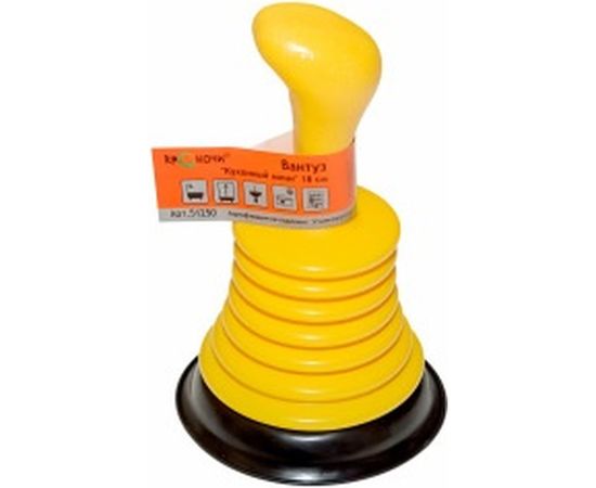 Вантуз для удаления засоров "Кухонный мини" (18 см) КРОКОЧИСТ 51250 – изображение 3