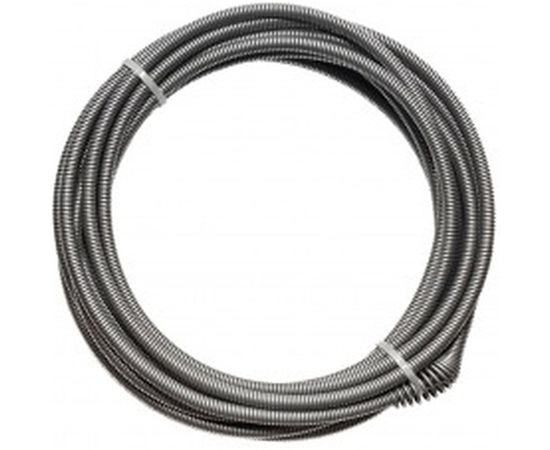 Комплект для устранения засоров (спираль с универсальной насадкой для труб Ф до 100 мм, длиной до 15 метров, устройство для подключения к шуруповерту с регулируемой длиной подачи спирали) КРОКОЧИСТ 51413-9-15 – изображение 3