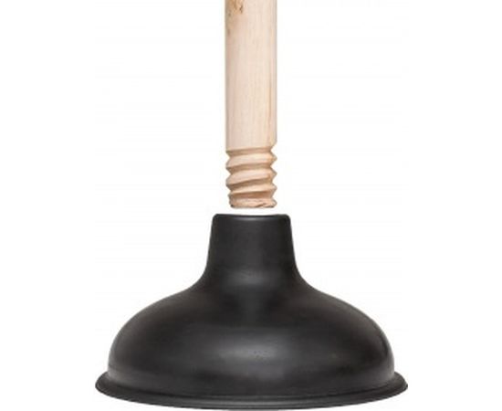 Вантуз для удаления засоров, чаша 15,2 см., деревянная ручка 48 см КРОКОЧИСТ Классик 51240-2 – изображение 4