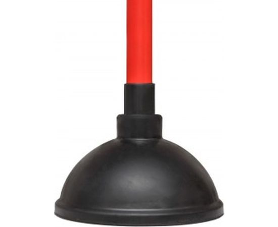 Вантуз для удаления засоров, чаша 14,9 см., пластиковая ручка 48 см КРОКОЧИСТ Классик 51270-1 – изображение 5