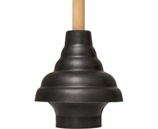 Вантуз для удаления засоров, чаша 14,6 см., деревянная ручка 53 см КРОКОЧИСТ Классик 51240-1 – изображение 5