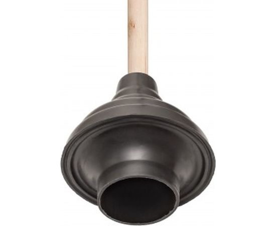 Вантуз для удаления засоров, чаша 14,6 см., деревянная ручка 53 см КРОКОЧИСТ Классик 51240-1 – изображение 6