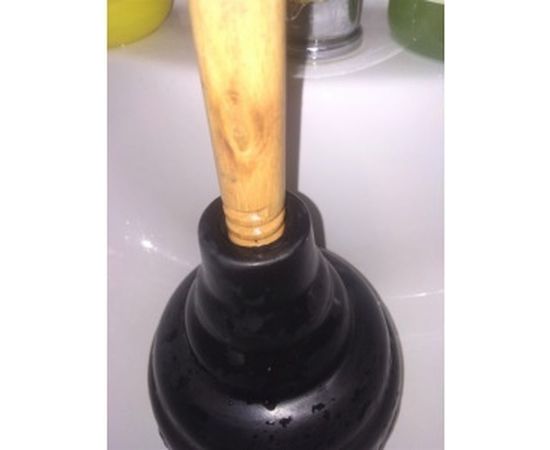 Вантуз для удаления засоров, чаша 14,6 см., деревянная ручка 53 см КРОКОЧИСТ Классик 51240-1 – изображение 8