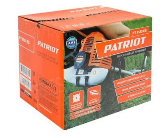 Бензиновый триммер с неразборной штангой PATRIOT PT 5555ES Country 250108055 – изображение 8