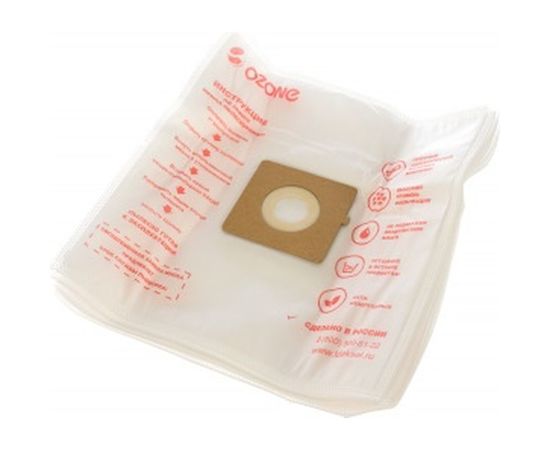 Мешки-пылесборники оригинальные синтетические OZONE (5 шт.) LG TB-33 M-07 