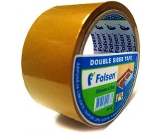 Двусторонняя тканевая лента Folsen 50мм х 25м 032155025 