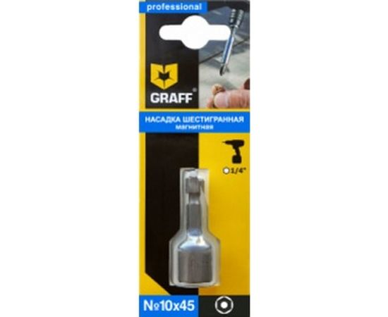 Бита SW (10x45 мм) для кровельных саморезов GRAFF GBN01045 