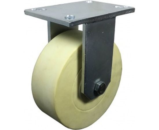 Колесо SUPER нейлоновое неповоротное 200 мм MFK-TORG 8080F-NY 