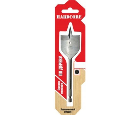 Сверло по дереву перовое с подрезателями (18x152 мм) Hardcore 161815 