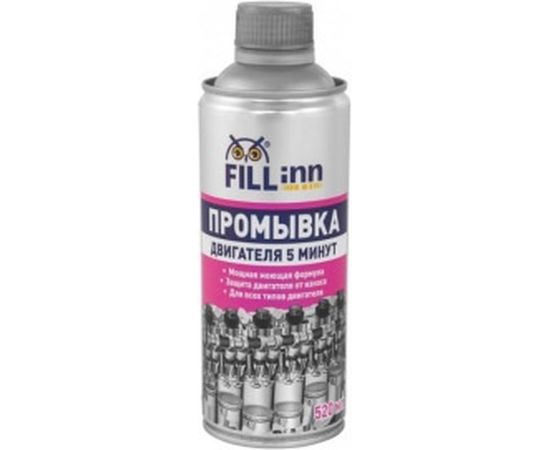 Промывка двигателя 5-ти минутная (520 мл) FILL INN FL017 