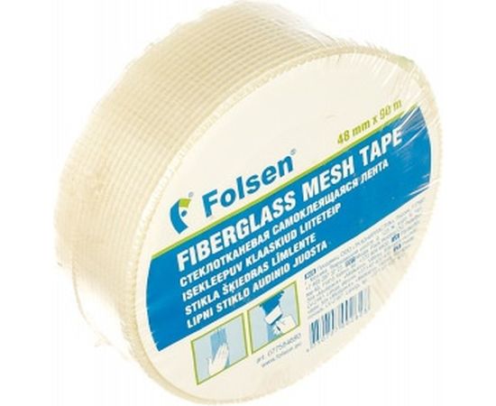 Лента для регипсовых плит FOLSEN 48мм x 90м 077554890 