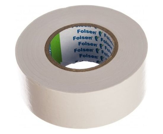 Изоляционная лента FOLSEN 25мм x 20м, белая 012605 