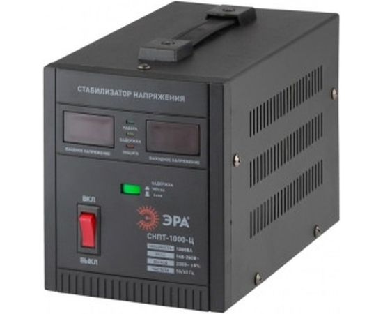 Переносной стабилизатор напряжения ЭРА СНПТ-1000-Ц Б0020158 