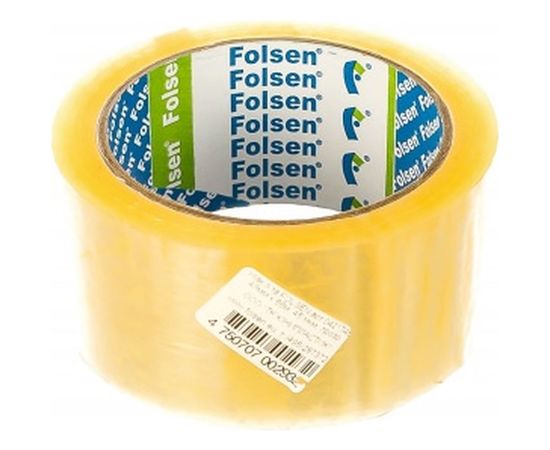 Упаковочная лента Folsen 48ммx66м прозрачная Hot-melt PP 45мк 0421748 – изображение 2