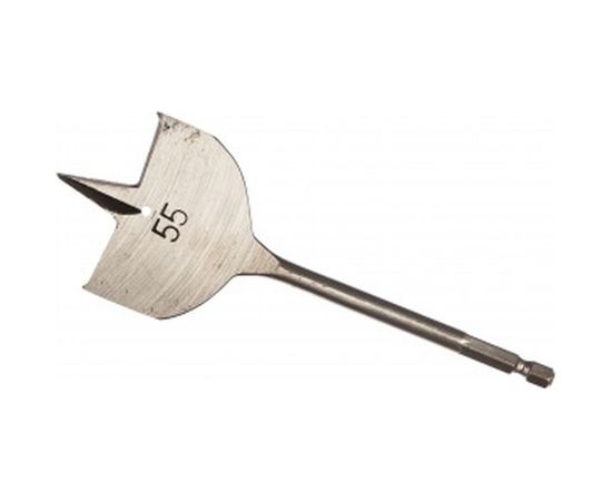 Сверло перовое по дереву (55х152 мм) Hagwert 559155 – изображение 2