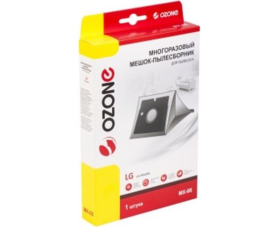 Мешок-пылесборник оригинальный синтетический OZONE multiplex (1 шт.) LG TB-36 MX-08 – изображение 2