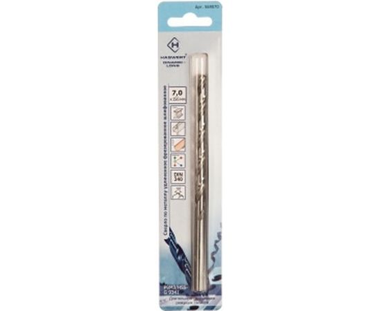 Сверло по металлу Dinamic-Long (7.0х156 мм) HAGWERT 569070 – изображение 2