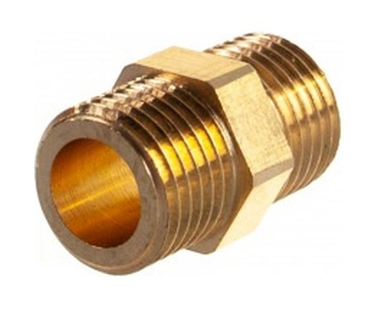 Ниппель 1/4 латунный Uni-Fitt 600G0000 – изображение 2