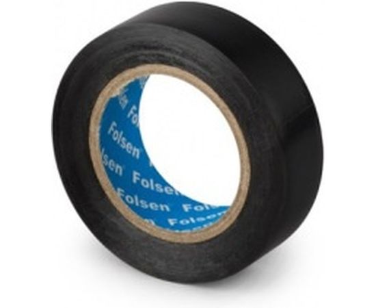 Изоляционная лента Folsen 15ммx10м черная 011504 – изображение 2