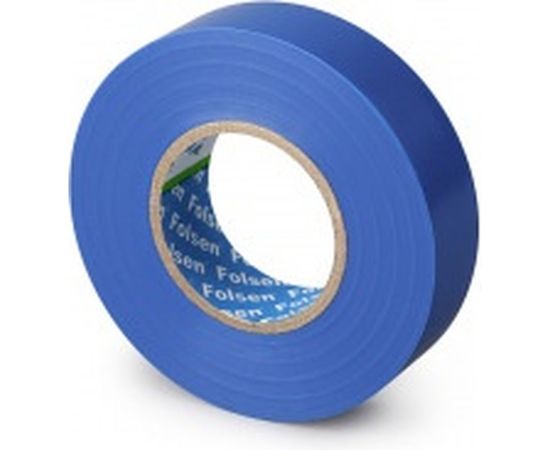 Изоляционная лента FOLSEN 25мм x 20м, синяя 012602 – изображение 2