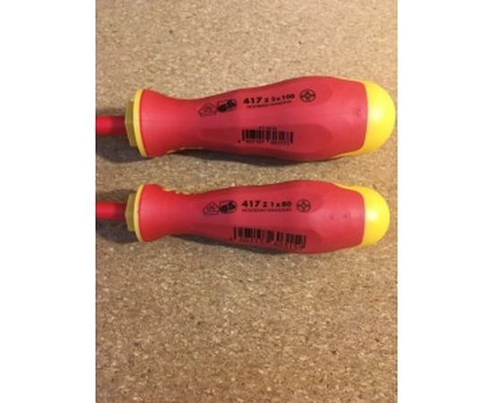 Набор крестовых диэлектрических отверток Felo Ergonic 2 шт 41792191 – изображение 3