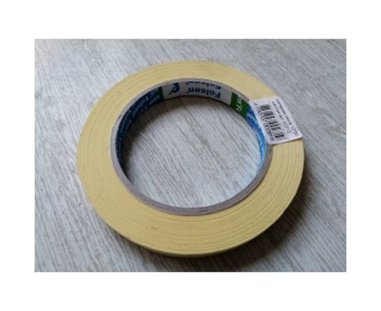 Малярная лента Folsen желтая 80oC 12мм x 50м 02212 – изображение 3