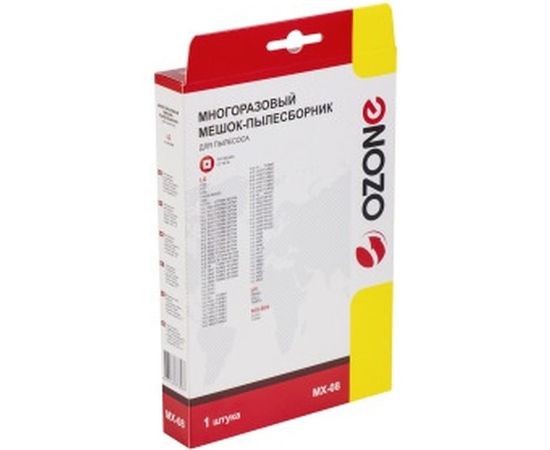Мешок-пылесборник оригинальный синтетический OZONE multiplex (1 шт.) LG TB-36 MX-08 – изображение 3