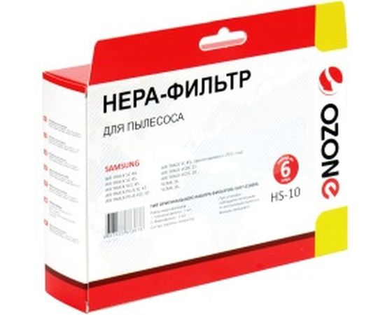 Набор фильтров (6 шт.) OZONE для пылесосов SAMSUNG HS-10 – изображение 3