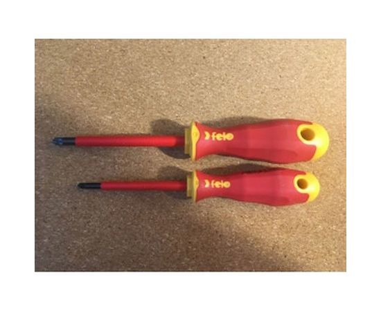 Набор крестовых диэлектрических отверток Felo Ergonic 2 шт 41792191 – изображение 4