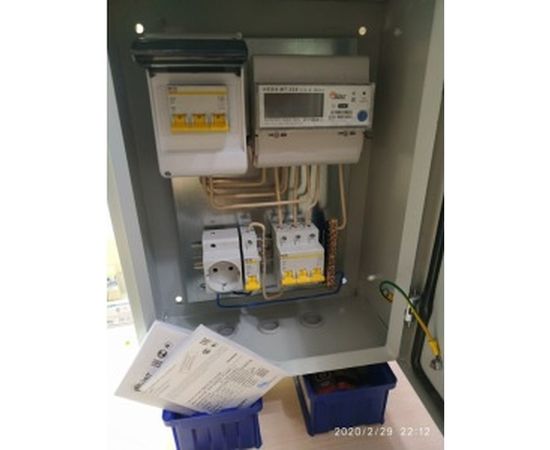 Щит с монтажной панелью ЩМП 04 IP 54 400х300х155 RUCELF 00002231 – изображение 4