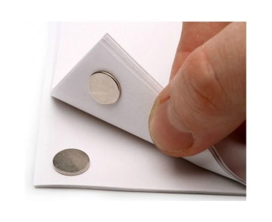 Неодимовый магнит - диск 10х1мм с клеевым слоем Forceberg 9-1212200-030 – изображение 4