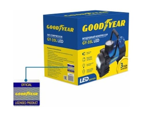 Воздушный компрессор Goodyear GY-35L LED GY000104 – изображение 5