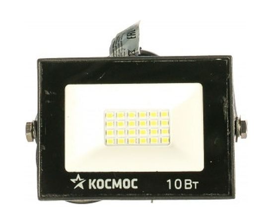 Светодиодный прожектор КОСМОС 10Вт, 800Лм, IP65, 6500K Super 300138 