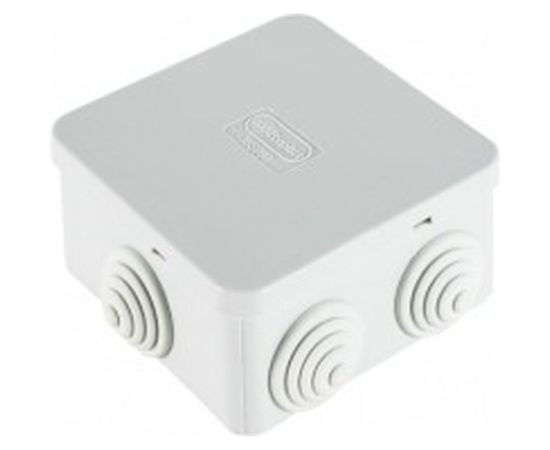 Распределительная коробка Экопласт JBS080 о/п 85х85х40 6 выходов, IP45 44006-1 