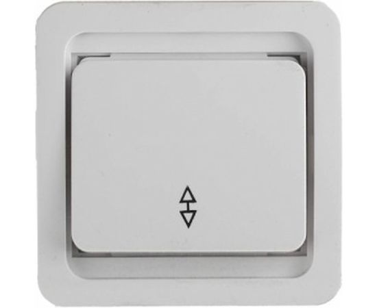 Выключатель проходной одноклавишный СВЕТОЗАР CITY SV-54137-W 